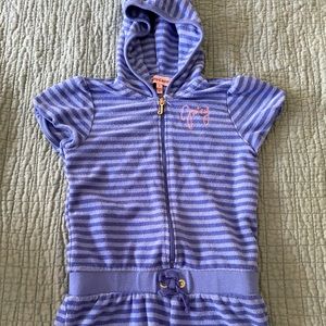 Juicy Couture terry cloth romper